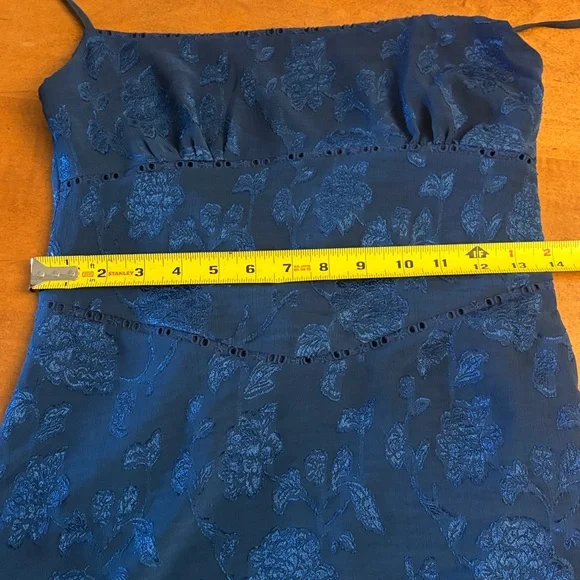 Princess Polly Navy Blue South of France Maxi Dress - Picture 10 of 12